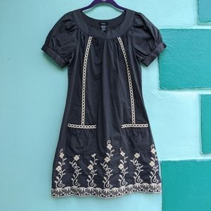 Rhapsody emroidered day dress